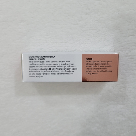 FREE W/ Purchase Moira Signature Creamy Lipstick 14 Tender Rose - Picture 4 of 8